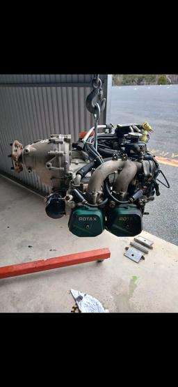 2022 Rotax 912iS Sport Engine – 1990 TT, Complete - photo 2