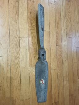 Vintage Hartzell Airplane Propeller Blade 36" Wall Hanger H hangininth - photo 7